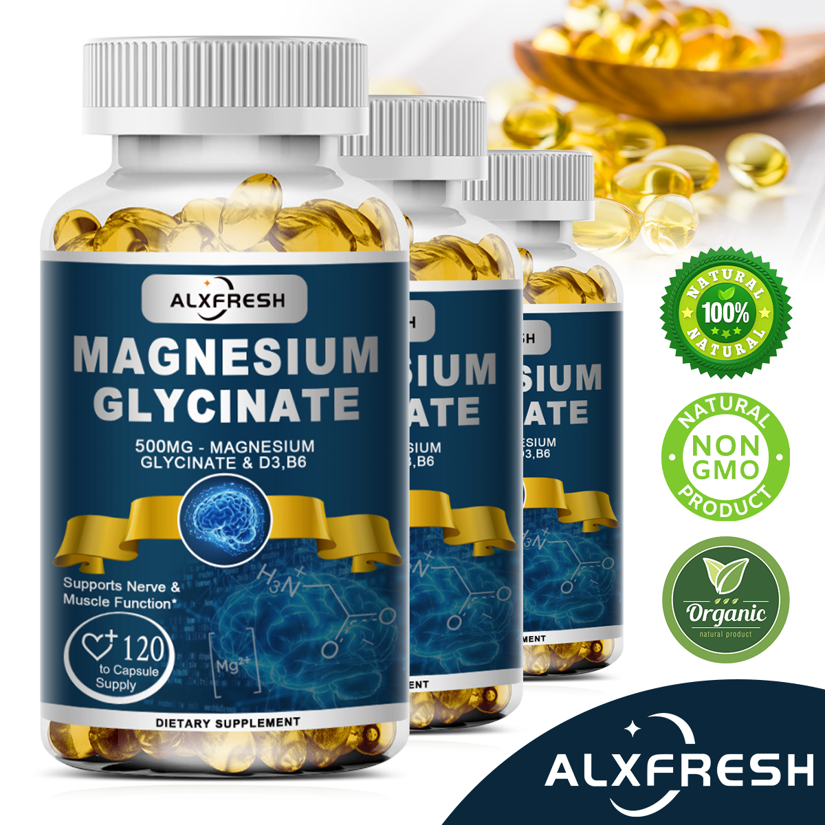 Magnesium Glycinate Supplement - огляд і ціна Nutrition Zinc