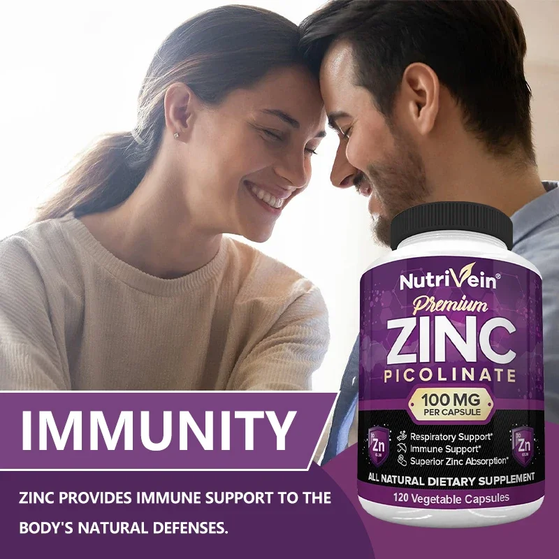 Premium Zinc Picolinate 100mg  - огляд і ціна Nutrition Zinc