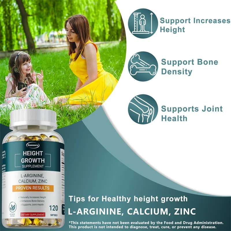 Height Growth Supplements - Su - огляд і ціна Nutrition Zinc