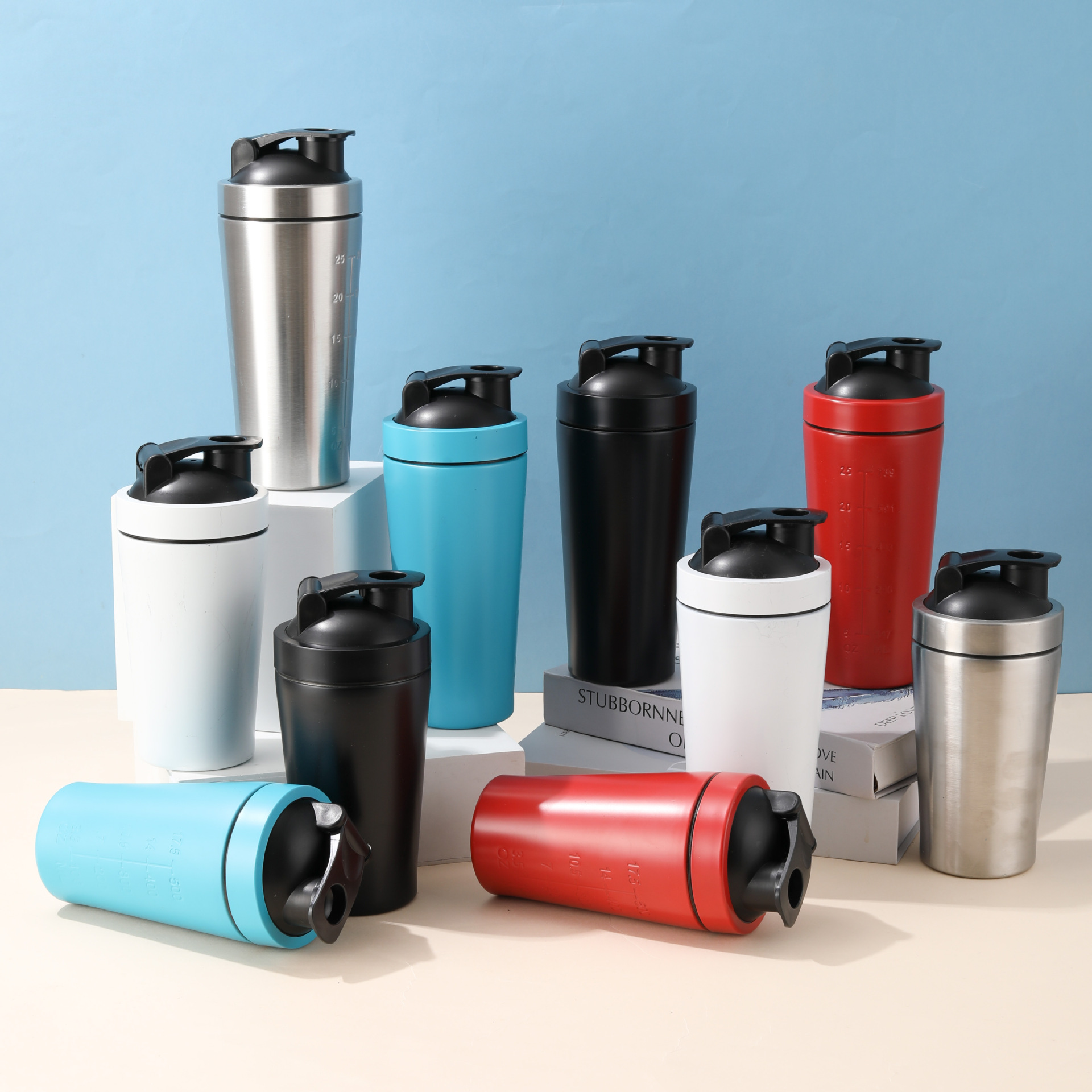 Stainless Steel Protein Shaker - огляд і ціна Fitness Nutrition Protein