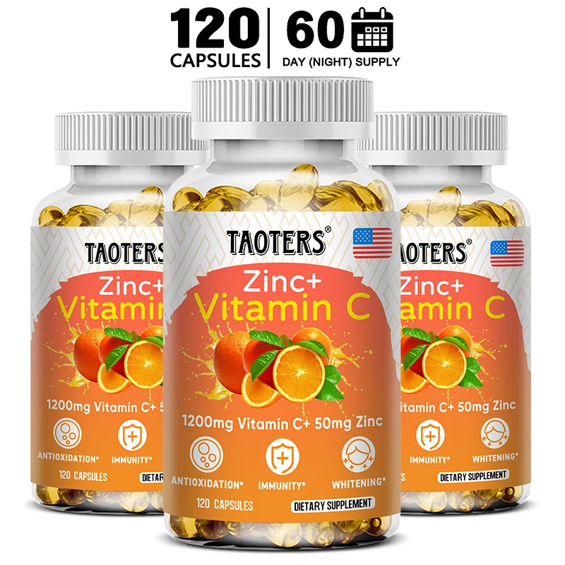 Taoters Vitamin C + Zinc Suppl - огляд і ціна Nutrition Zinc