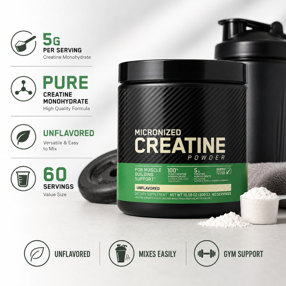 Micronized Creatine Powder 300 - огляд і ціна Nutrition In Fitness