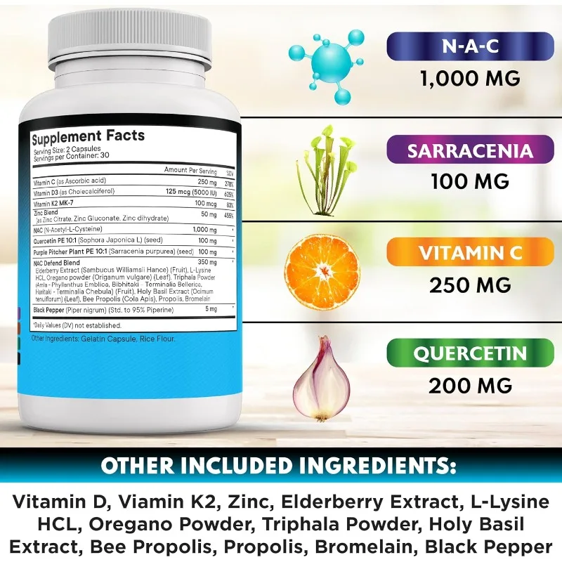 NAC supplements contain vitami - огляд і ціна Nutrition Zinc