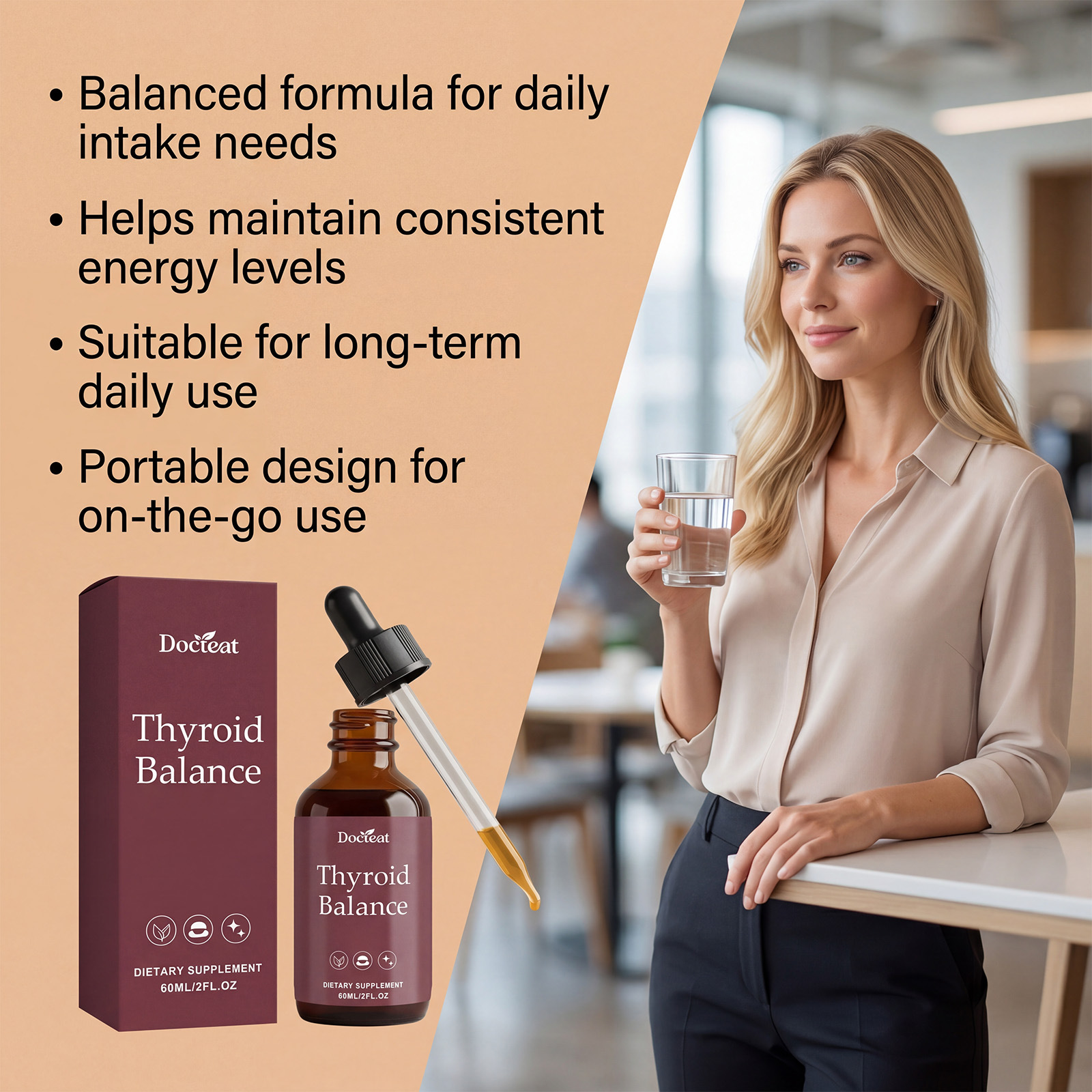Thyroid Tincture Supplement Io - огляд і ціна Iodine Drops Supplement