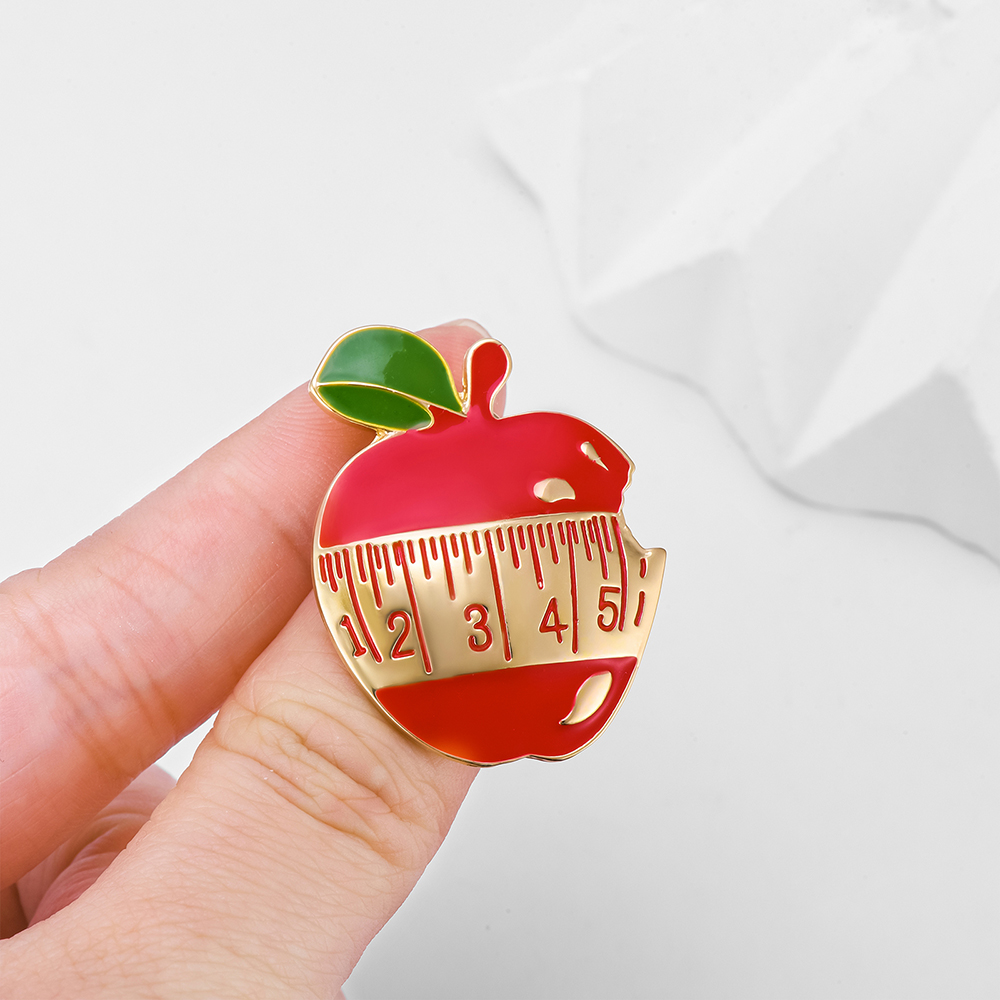 Nutrition Apple Enamel Brooch  - огляд і ціна Nutrition Zinc