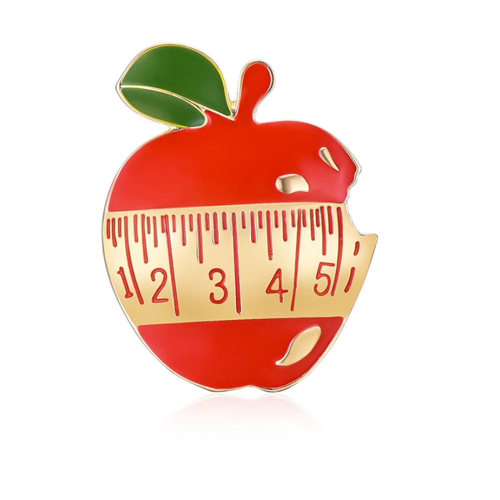 Nutrition Apple Enamel Brooch  - огляд і ціна Nutrition Zinc