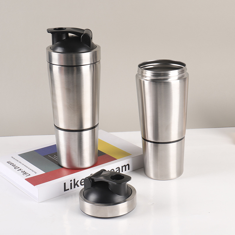 Stainless Steel Protein Shaker - огляд і ціна Nutrition In Fitness