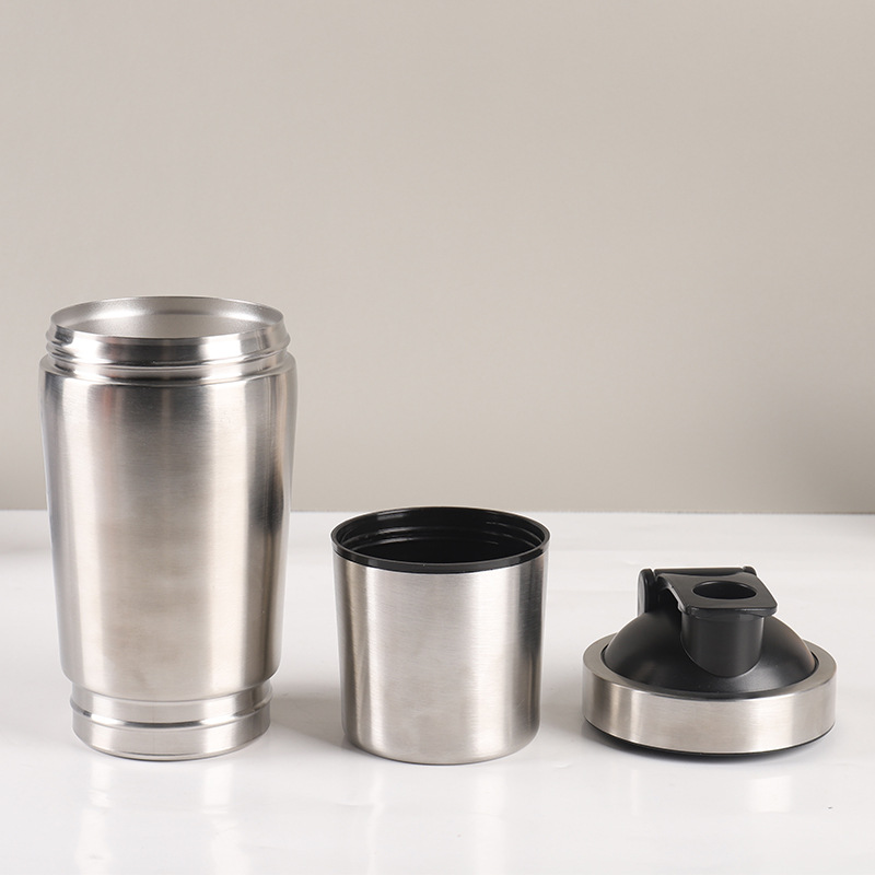 Stainless Steel Protein Shaker - огляд і ціна Nutrition In Fitness