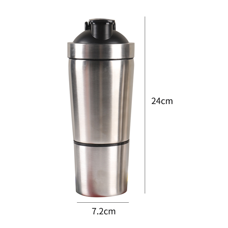 Stainless Steel Protein Shaker - огляд і ціна Nutrition In Fitness