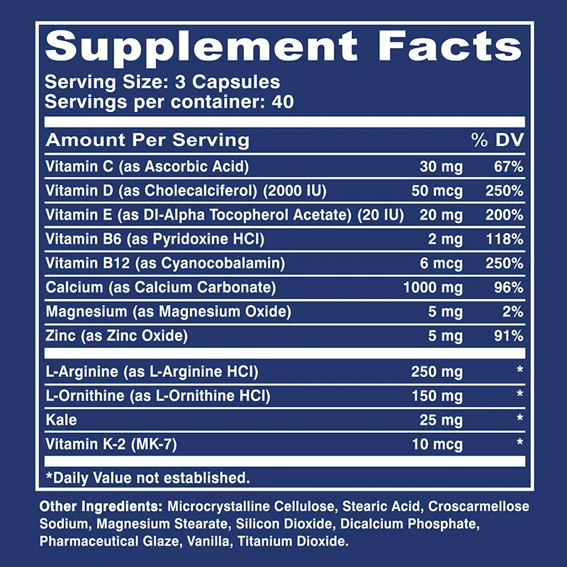 Vitamin D + Calcium and Zinc N - огляд і ціна Nutrition Zinc