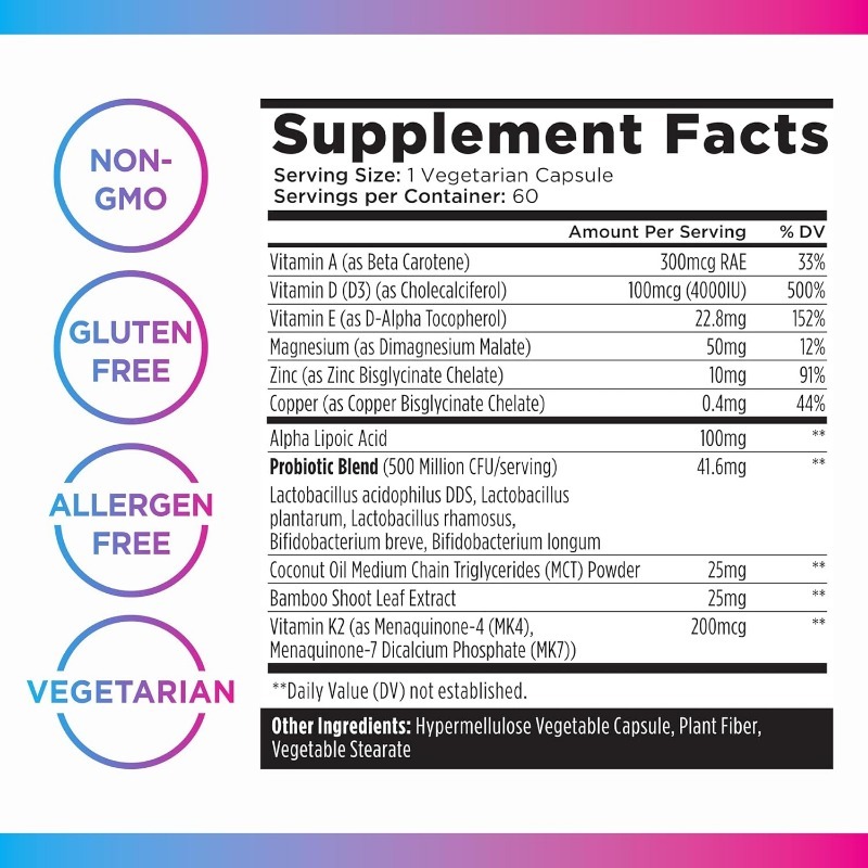 Vitamin D3 K2 4000 Iu Suppleme - огляд і ціна Nutrition Zinc
