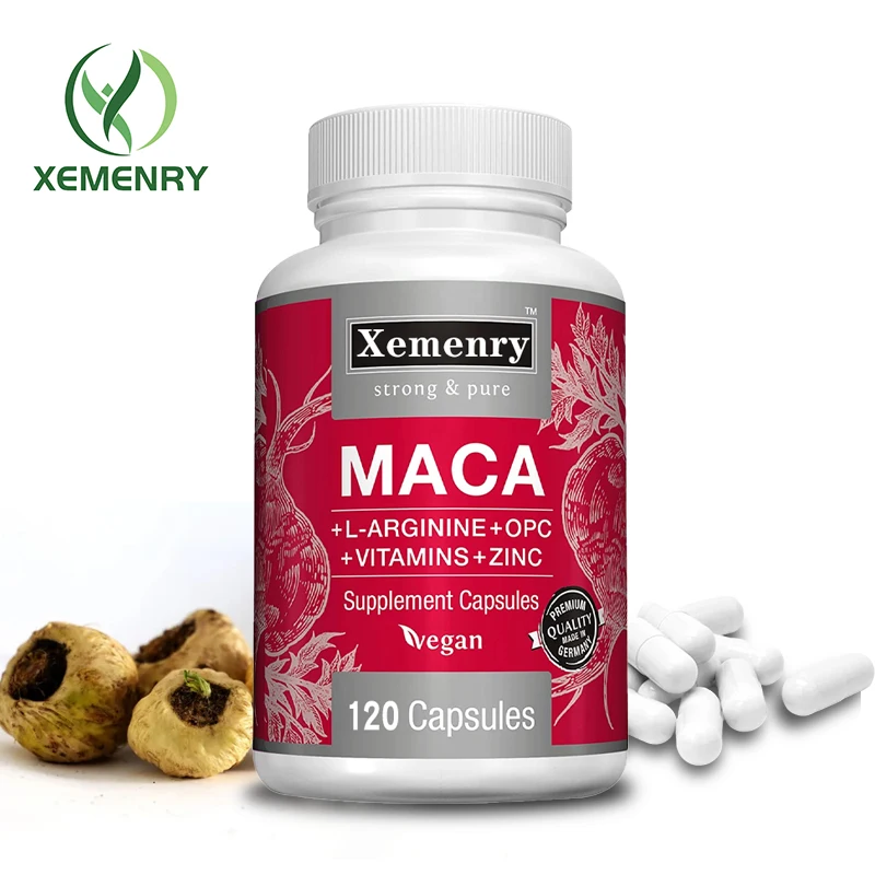 Maca Root Capsules + L-Arginin - огляд і ціна Nutrition Zinc