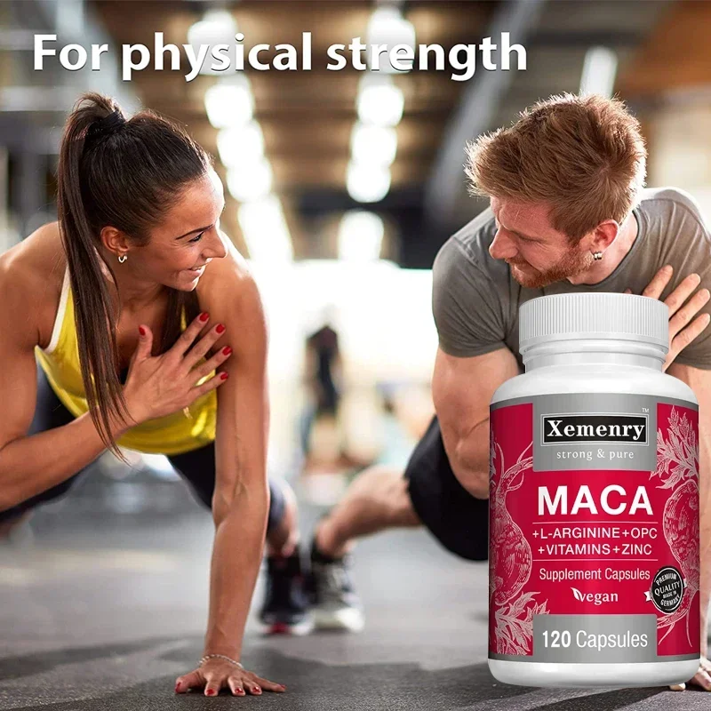 Maca Root Capsules + L-Arginin - огляд і ціна Nutrition Zinc